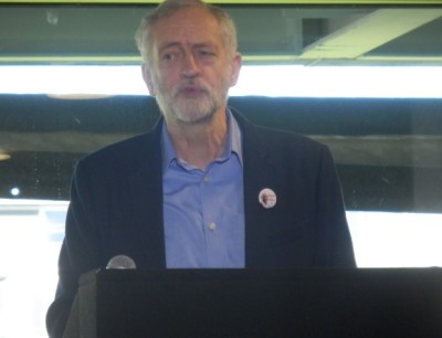 Jeremy Corbyn speaks to Labour members in the South West at the Bristol Conference.