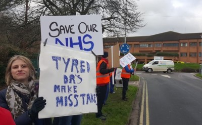 Junior Doctors taking action in Somerset