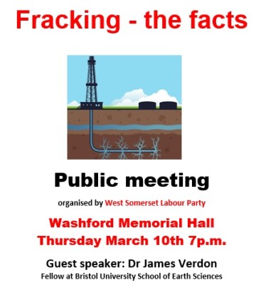 The Fracking facts poster