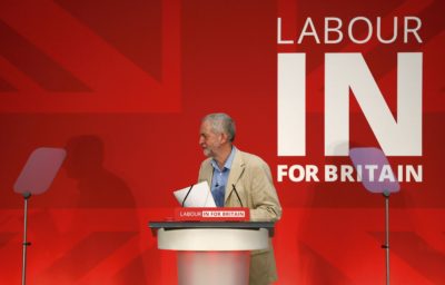  Jeremy Corbyn and the Labour Party are overwhelming against Brexit